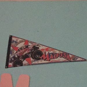 Madusa monster truck flag